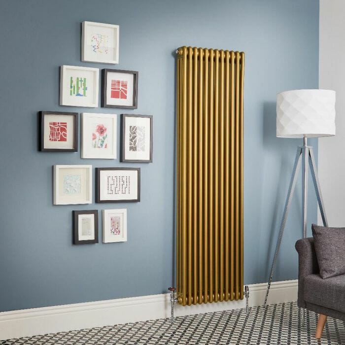 gouden leden radiator