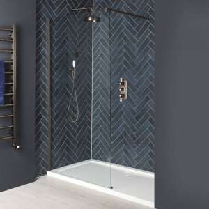 bronzen profiel inloopdouche