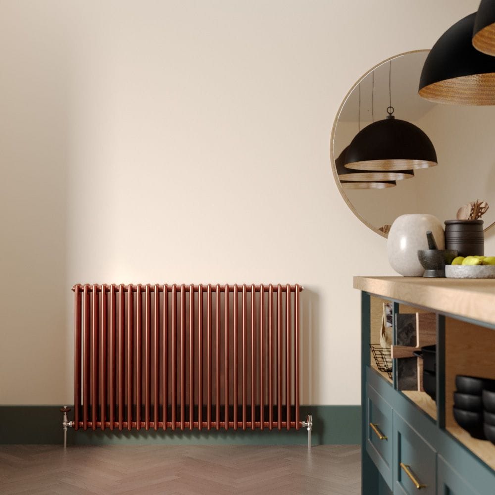 Windsor metaalkleurige designradiatoren